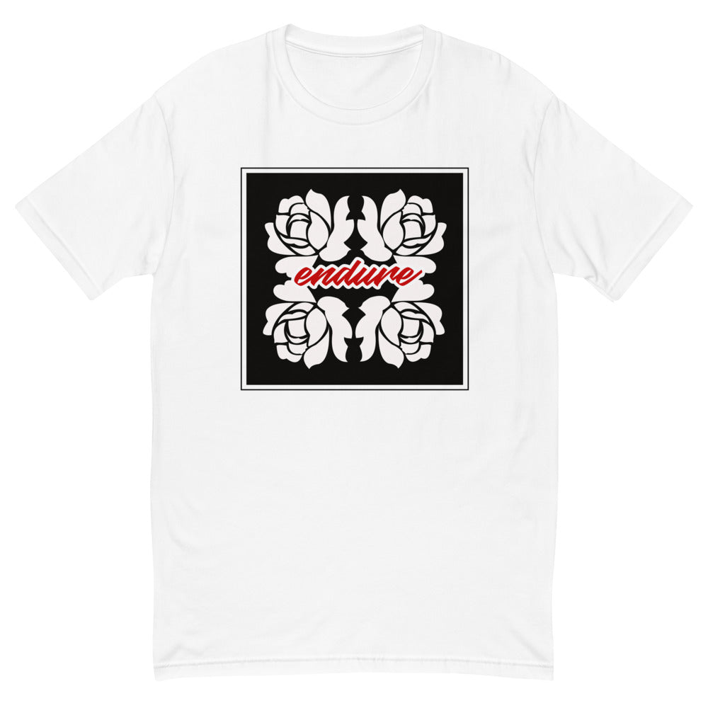 off white rose tee