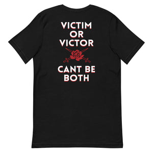 Defiant Til the End Victim or Victor T-Shirt