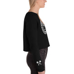 Load image into Gallery viewer, Women&#39;s Discipline Cropped Sweatshirt - Black
